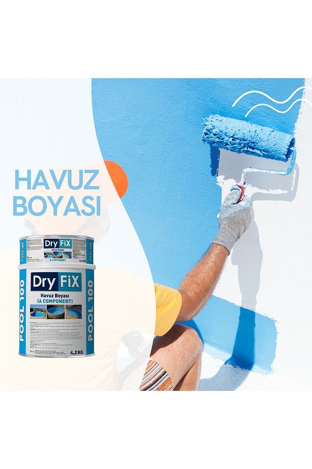 Havuz Boyası 4,5kg/set | Pool 100