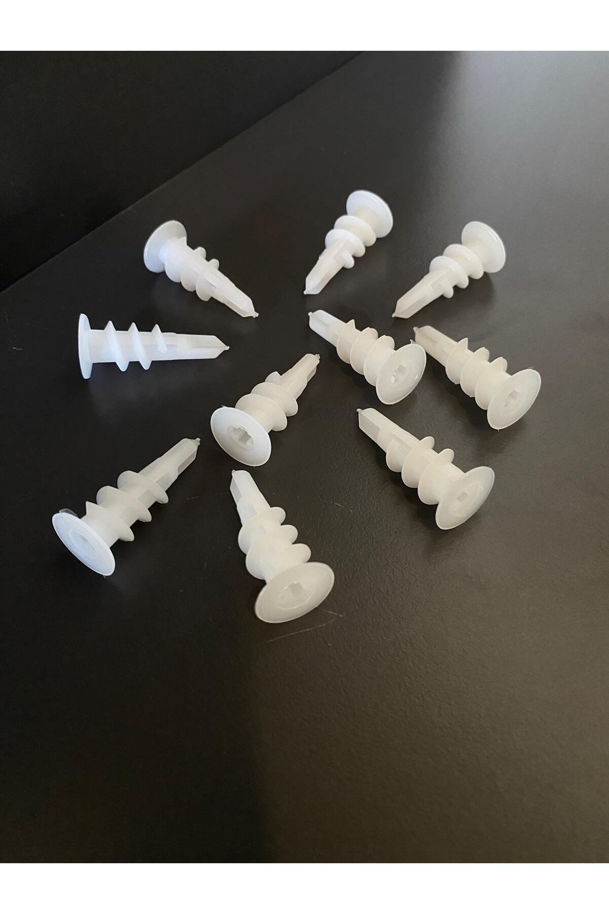 VİDALI ALÇIPAN DÜBELİ TURBOLET BURGULU (PK=500ADET)