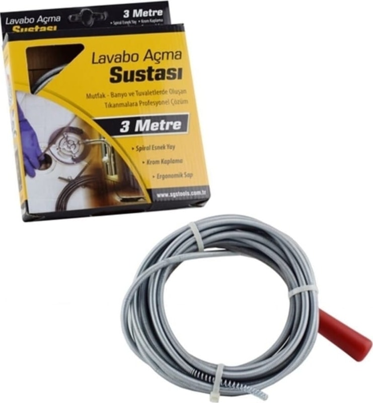 Lavabo Açma Sustası - 3 mt