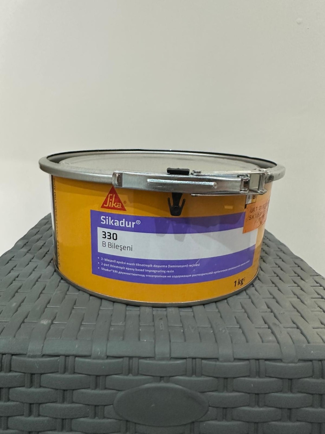 DUR-330 2- Bileşenli Epoksi Esaslı Doyurma (Laminasyon) Reçinesi 5kg(4+1)