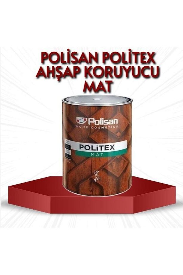 Politex Fındık Mat Vernik Su Geçirmez Uv Dirençli Yüksek Dayanım
