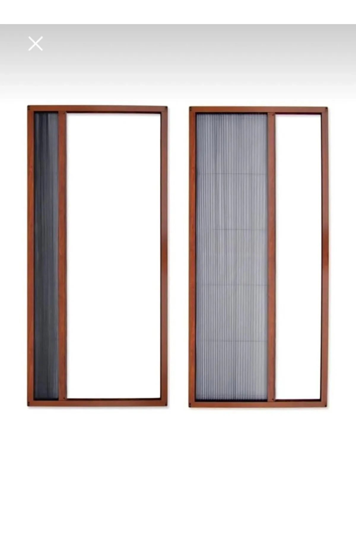 Mercan-plise Akordiyon Sürgülü Kapı Pencere Sineklikleri En-0.90 Boy-220.0