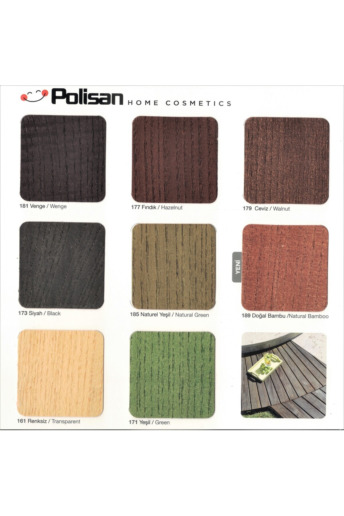 Ahşap Verniği-vernik-politex Lux Vernikli Parlak-yeşil -0,75lt.