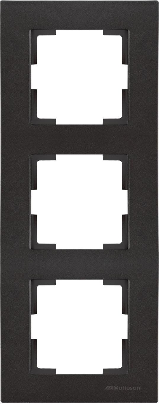 Rita Siyah 3lü Dikey Çerçeve (5ADET)