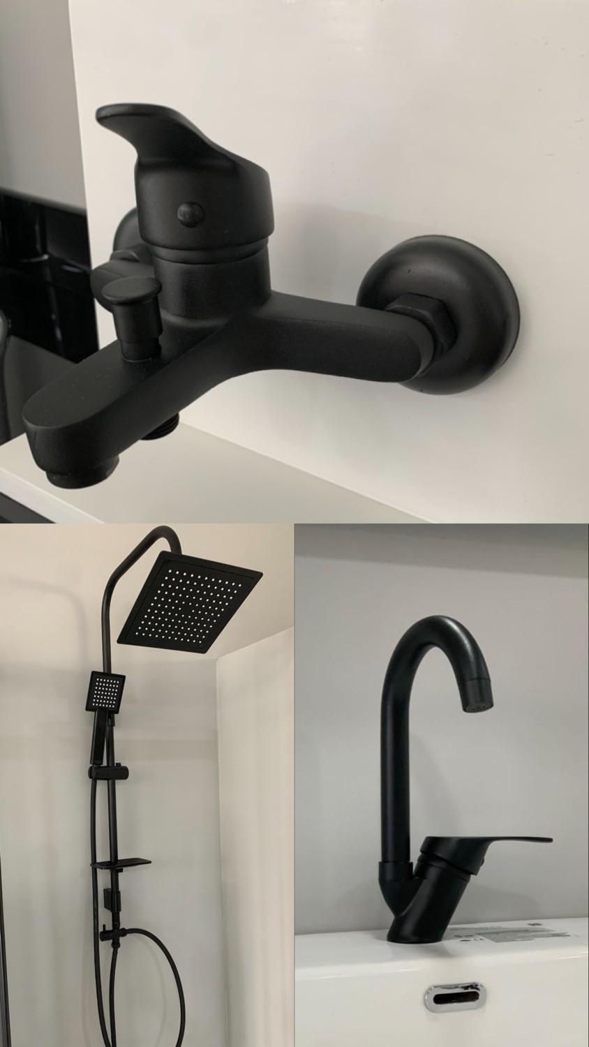Siyah Banyo Seti