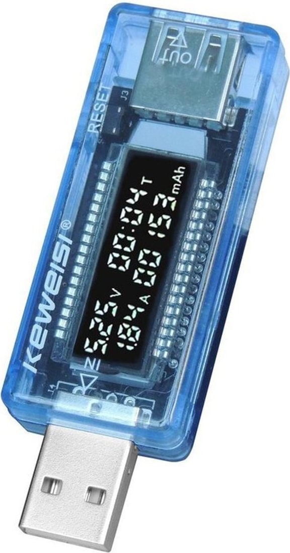 Lala USB Volt Akım Gerilim Doktor Şarj Cihazı Kapasitesi Güç Bankası Test Cihazı Ölçer (Yurt Dışından)