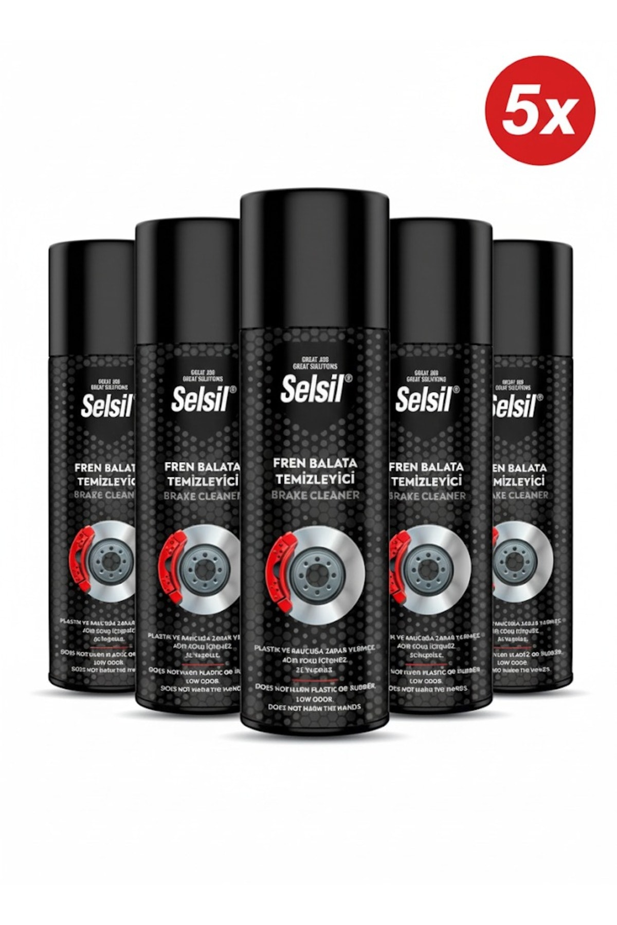 Fren Balata Temizleme Spreyi 500 ml 5'Lİ SET
