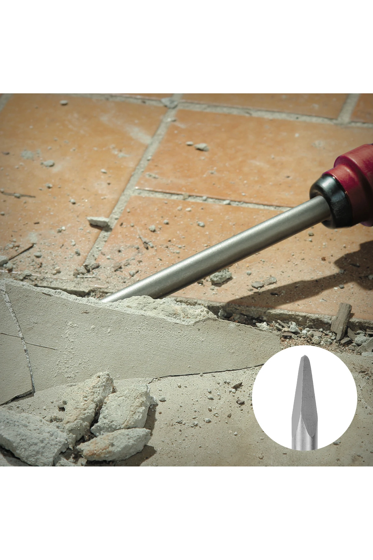 Orijinal 3 Parça Sds Max Keski Murç Seti, 400 Mm - 49190110