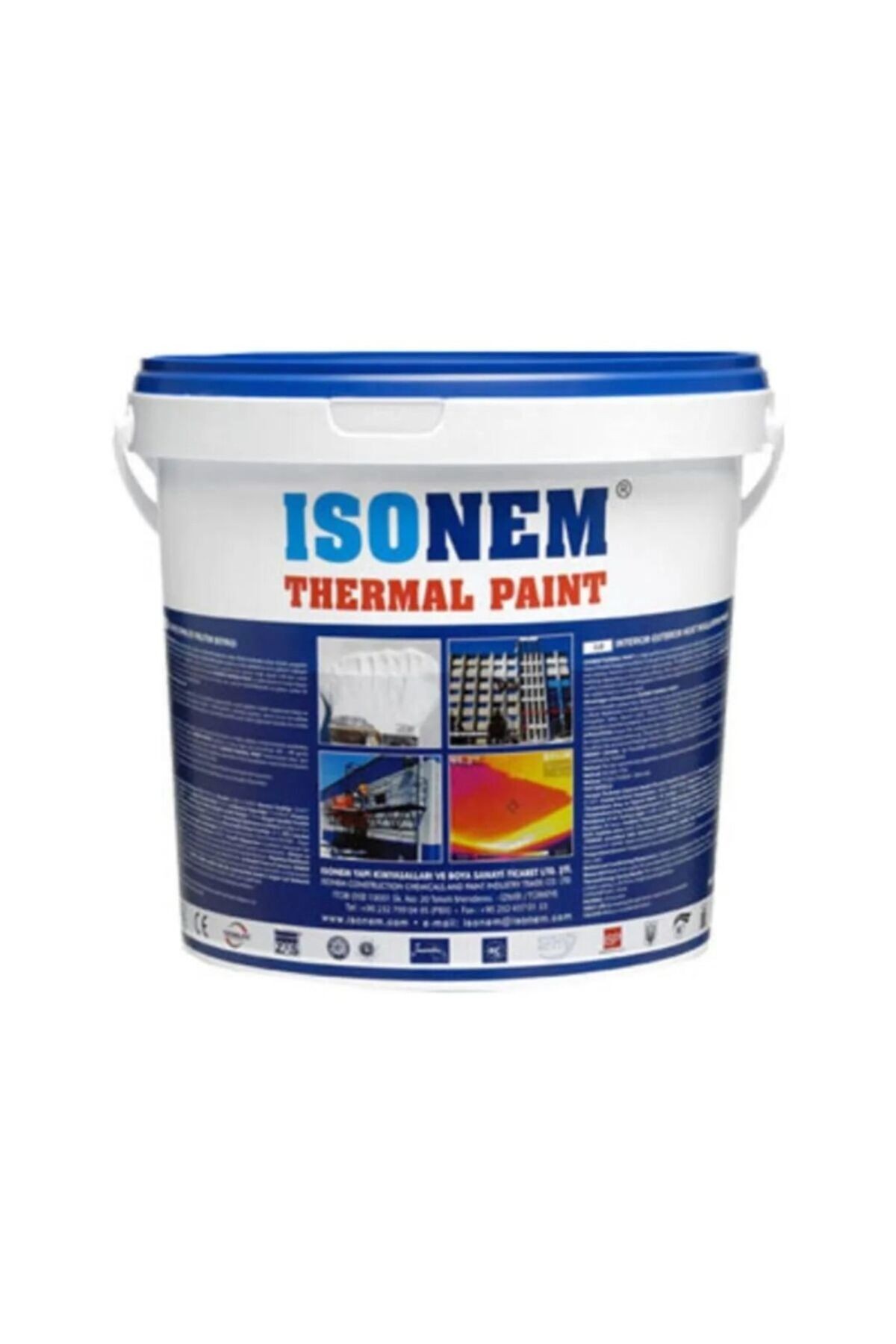 İsonem Isı Yalıtım Boyası - Thermal Paınt (10 Lt)