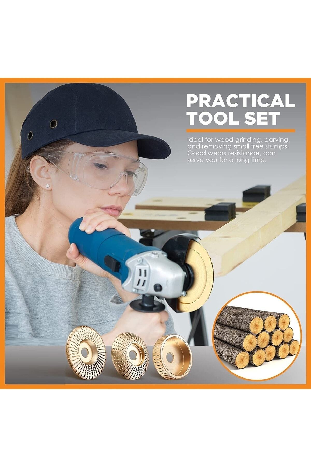 Ahşap Törpü diski avuç taşlama uyumlu törpüleme aşındırma raspalama disk açılı düz oval 4 adet