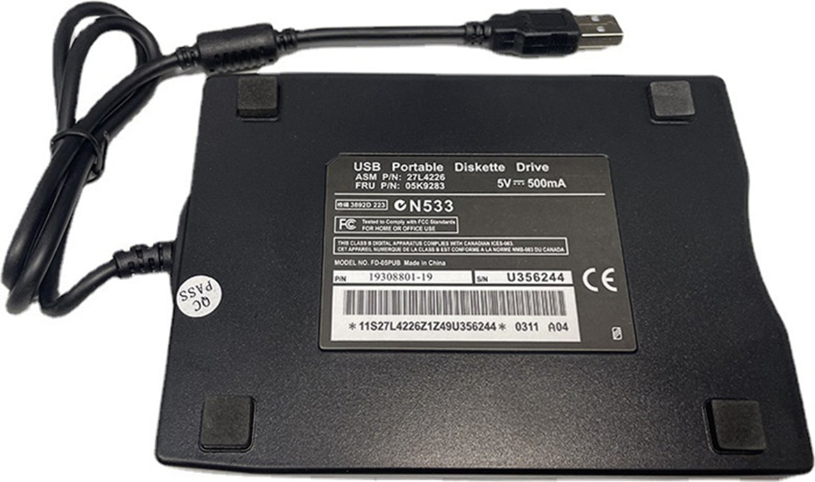 BOSCH USB Harici Disket Sürücüsü Mobil Disket Sürücüsü 3,5 Inç Disket Sürücüsü 1,44M USB Bilgisayar Mobil Disket Sürücü Plakası (Yurt Dışından)