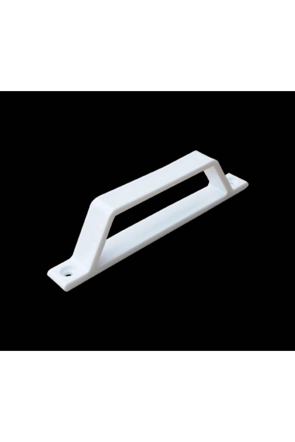 Pvc Sineklik D Tipi Tutma Kolu (beyaz) Pvc Kapı Pencere D Tipi Tutamak 2 Li Takım 17x25