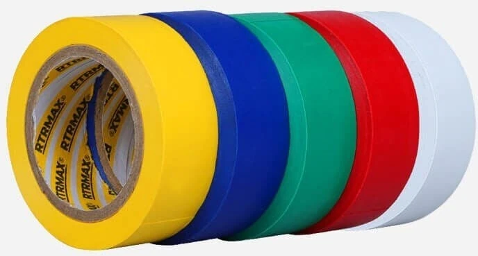 RN11R-KRSK-5 Elektrik Bandı Karışık Renkli - 0.15 mm x 19 mm x 10Y (5 Adet)