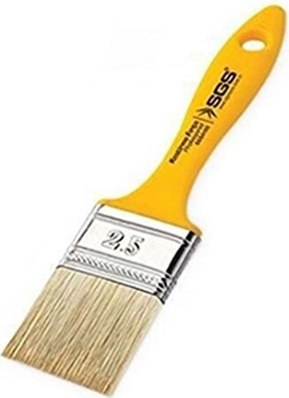 SGS Kestirme Fırça Profesyonel Plastik Sap No:4 ( SGS4103 ) 2.5"