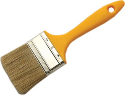 Kestirme Fırça Duvar Boya Fırçası Su Bazlı Plastik Saplı Nu:1 (20 Mm)
