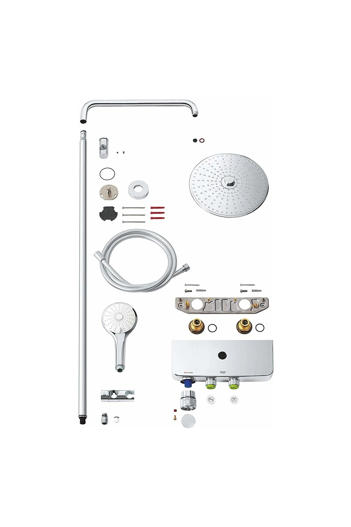 Euphoria SmartControl System 260 Mono Duvara Monte Termostatik Bataryalı Duş Sistemi - 2650900