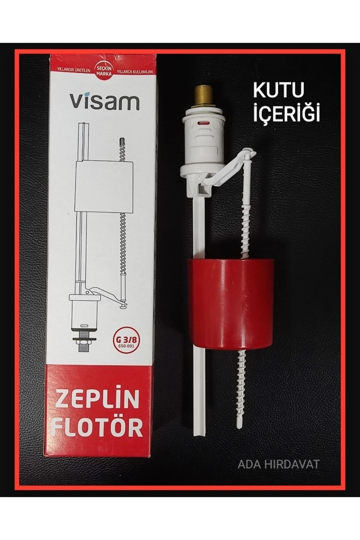 Visam Zeplin Flatör G 3/8 650-001 Rezervuar Klozet Şamandra