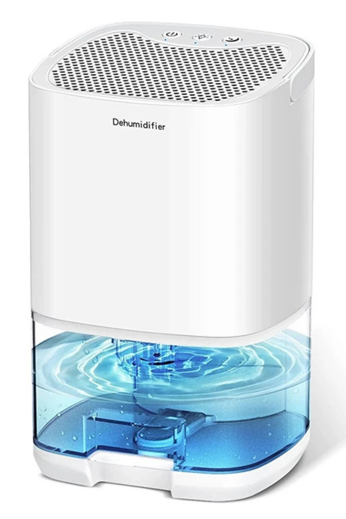 1000ml Nem Alma Cihazi  Hava Kurutucu Banyo Mutfak Oda İçin LED Işıklı Dehumidifer Nem Emici