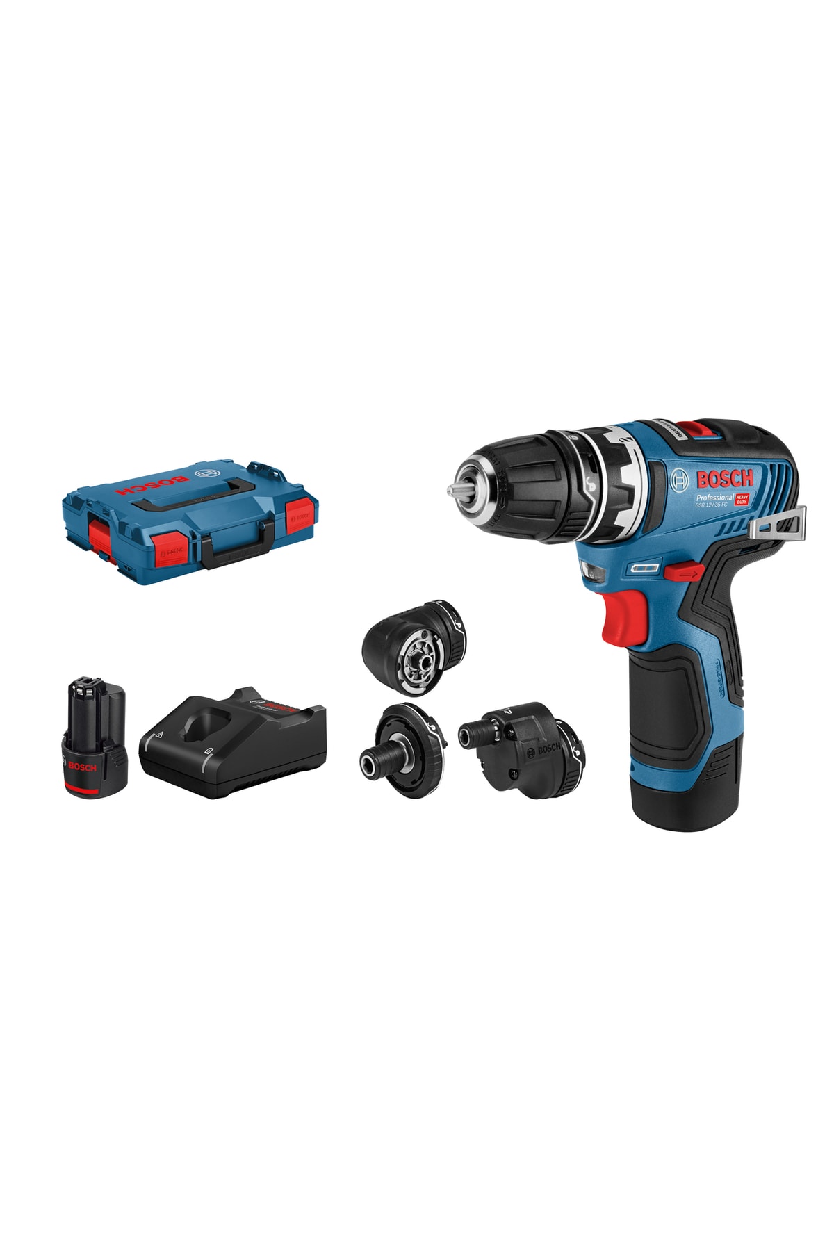 BOSCH Gsr 12v-35 Fc Akülü Delme Vida.(2X3.0AH)