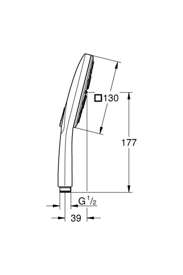 Rainshower Smartactive 130 El Duşu 9,5l - 26582gl0
