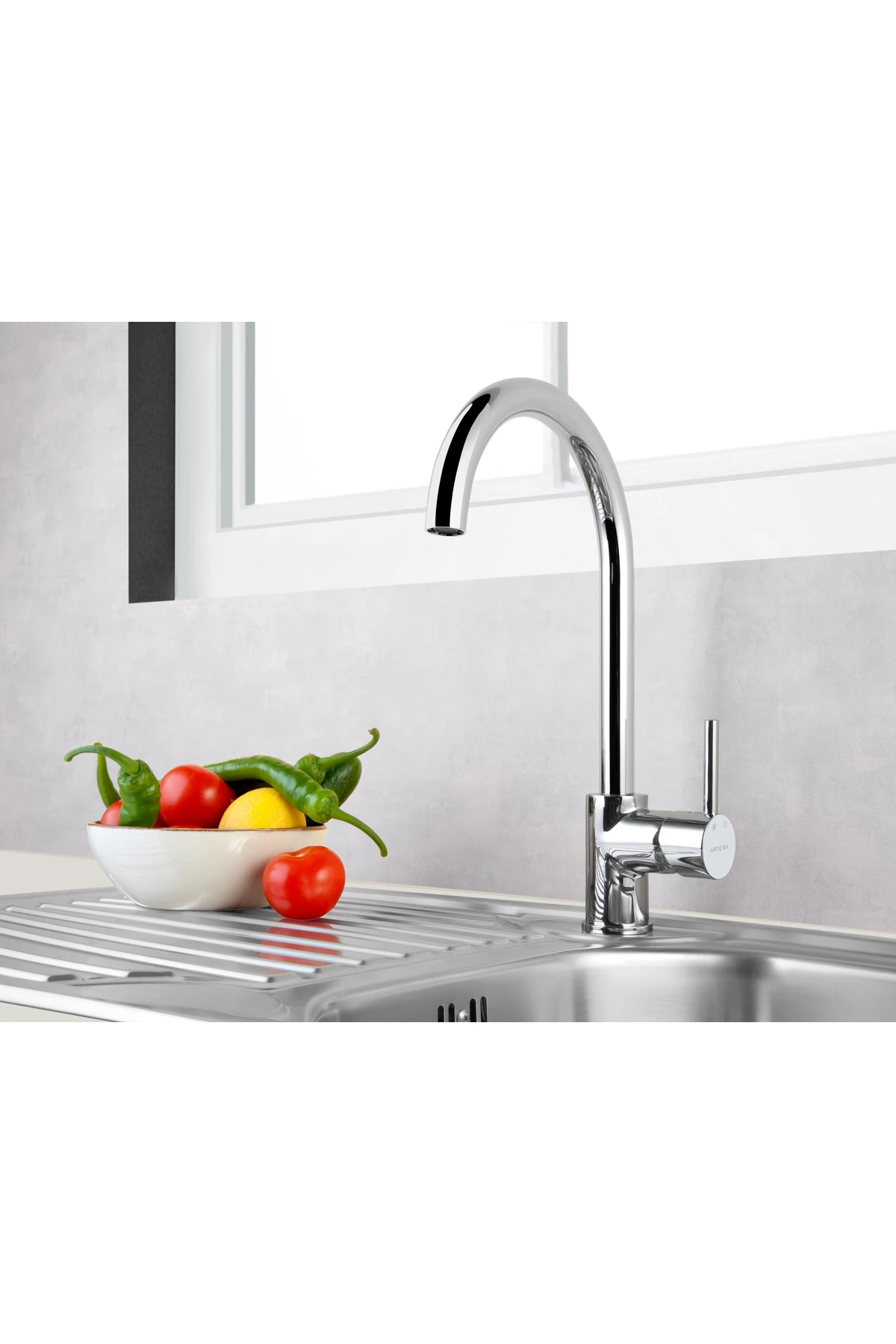 Minimax S A42091 Eviye Mutfak Bataryası, Krom