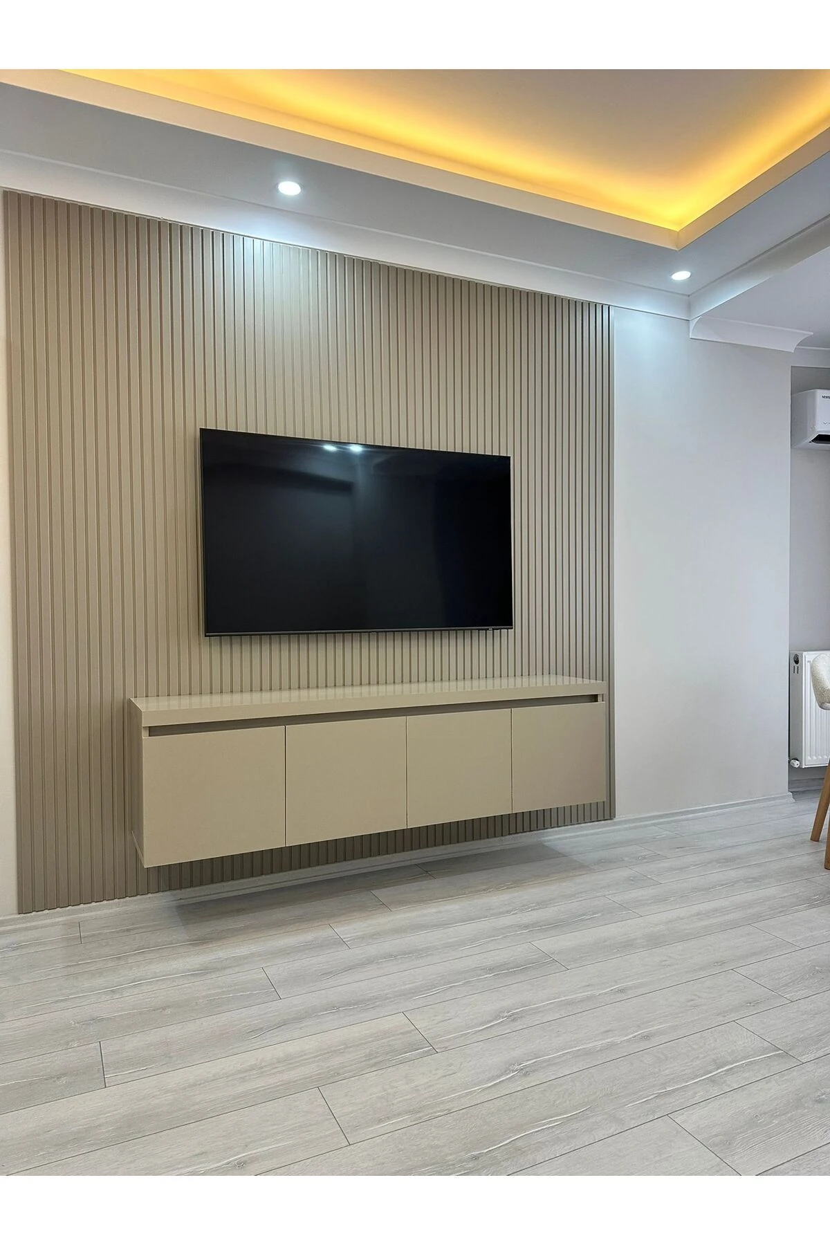 Mdf Duvar Paneli ve Duvar Lambrisi ve Vestiyer Tv Ünistesi Paneli 15X280 SERAP 6'LI