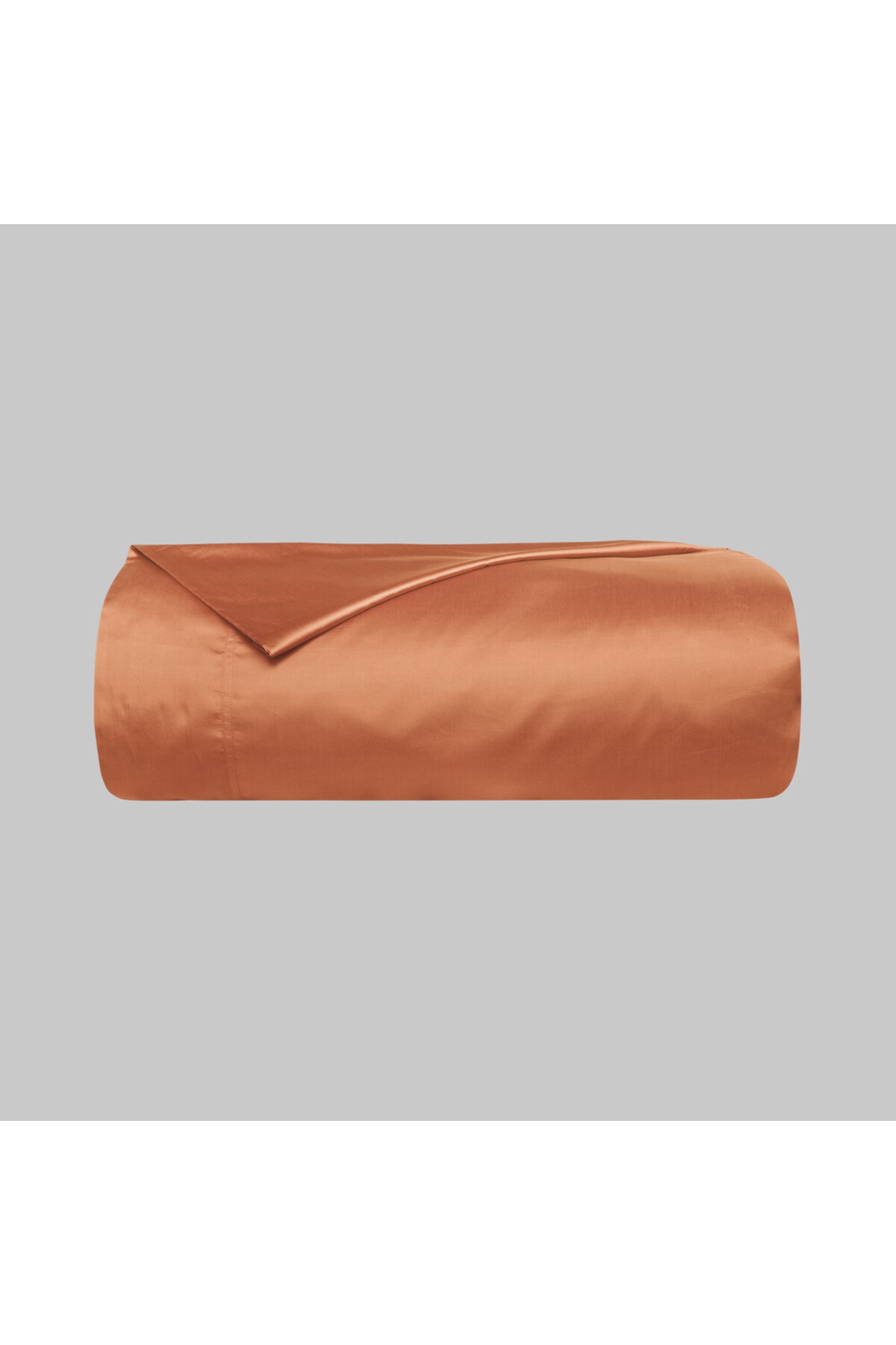 Monochrome %100 Pamuk Saten Nevresim Tek Kişilik-Salmon