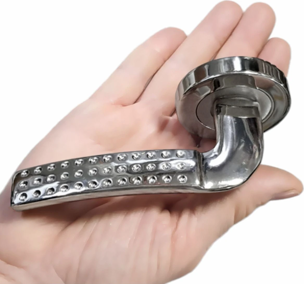 Çelik Kapı Kolu Açma Tutma Kulpu, Sol Yön, Dayanıklı Metal Tasarım