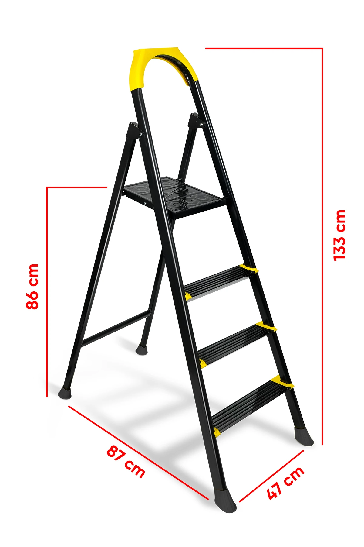 Merdiven Hardy 3+1 Basamaklı Özel Tasarım Hafif me