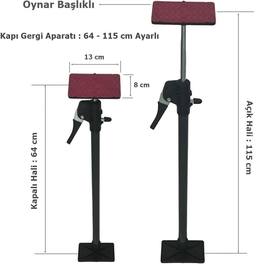 Hands Kapı Mobilya Montaj Gergi Aparatı 64-115 cm Ayarlı