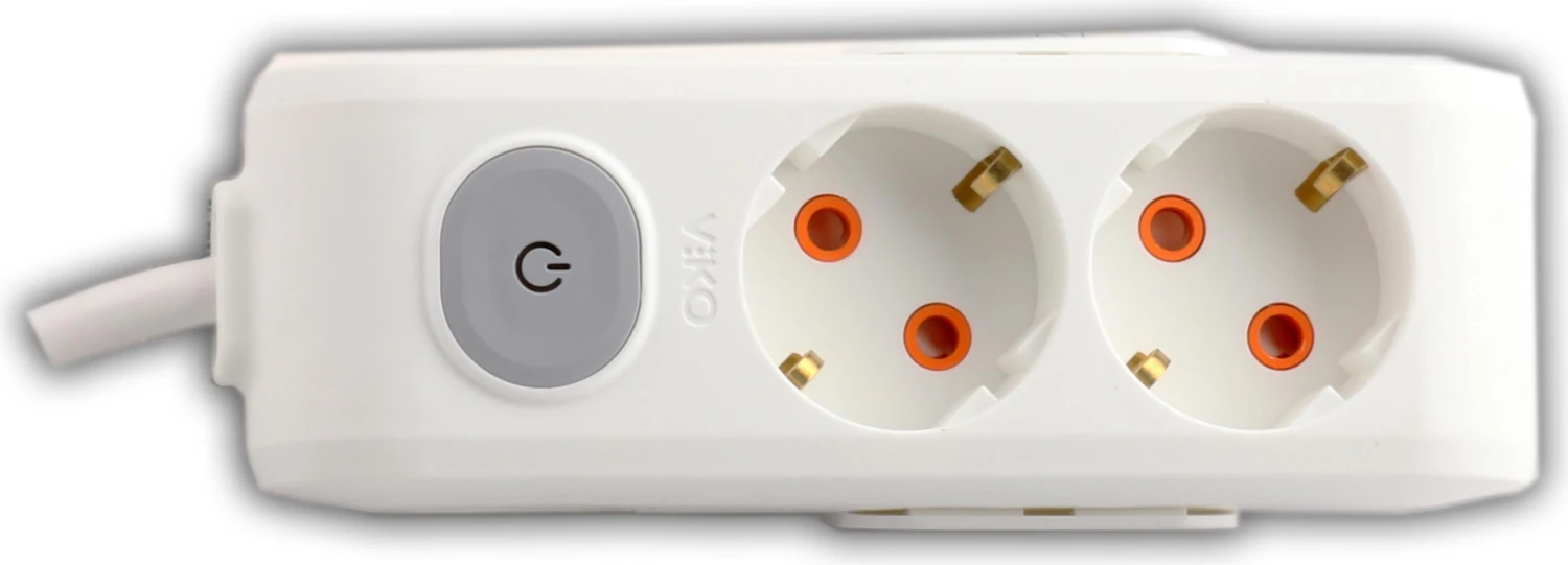 Viko Multi-Let VM-21ANH 2li 1mt Anahtarlı Kablolu (90117201)