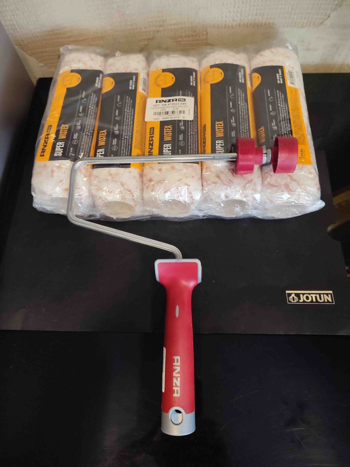 Pembe 23 cm rulo 5 ad. ve rulo sapı