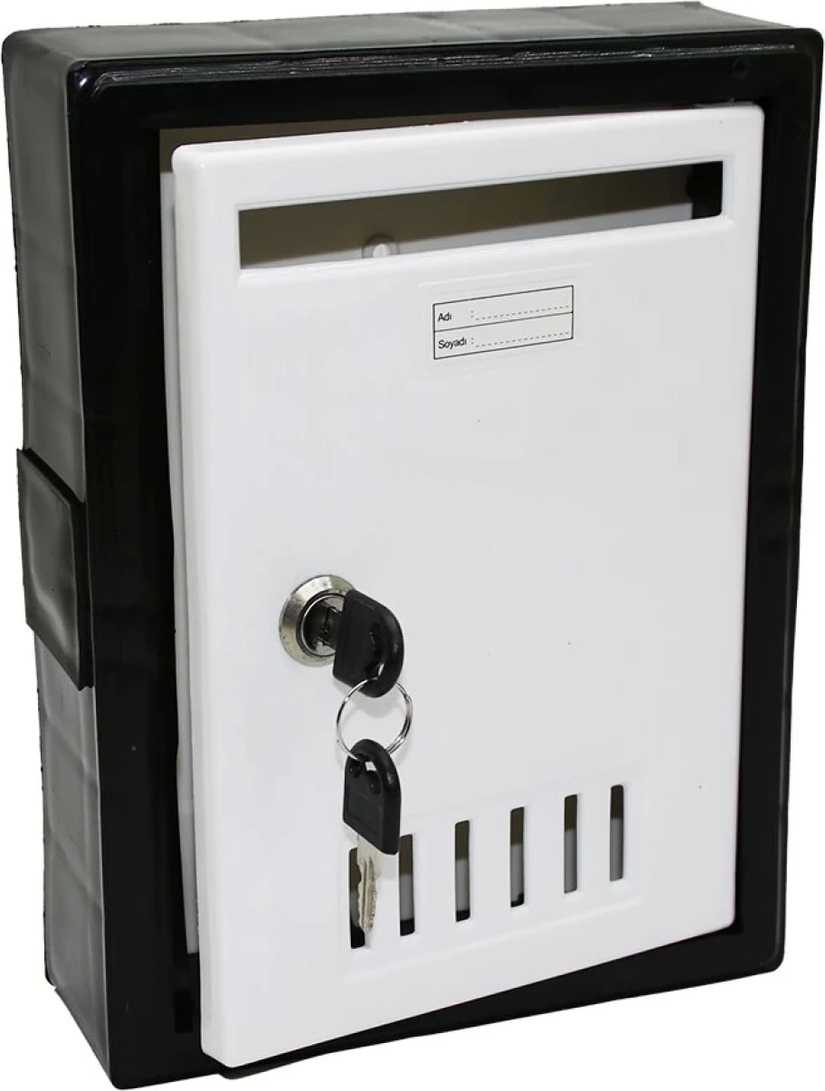 Plastik Siyah Posta Kutusu (4887)