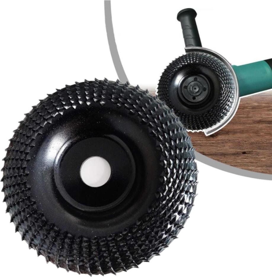Ahşap Ağaç Törpü Eğe Disk Şekillendirme 115 mm Avuç Taşlama Uyumlu