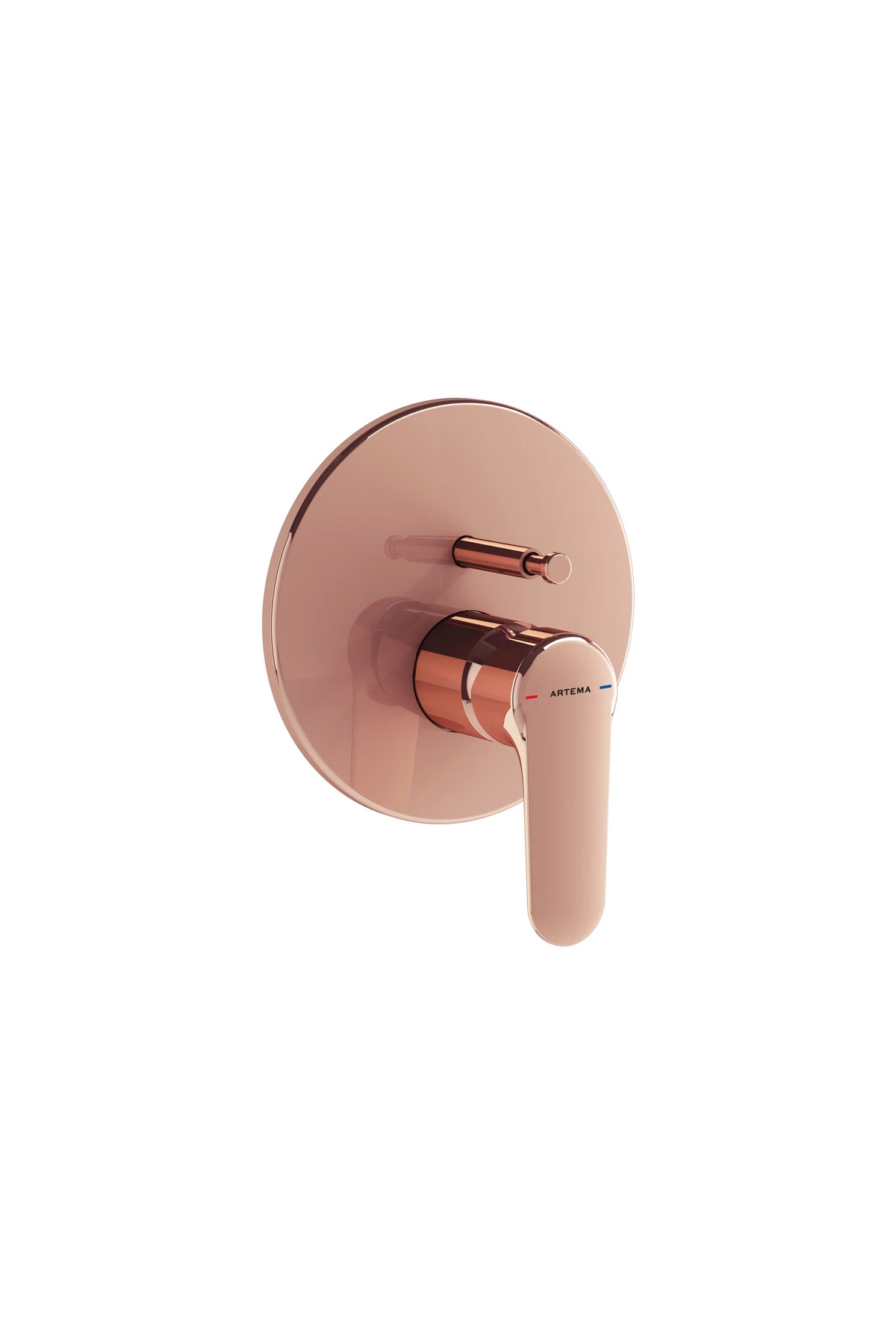 Root Round A4283029 Ankastre Banyo Bataryası, Soft Bakır