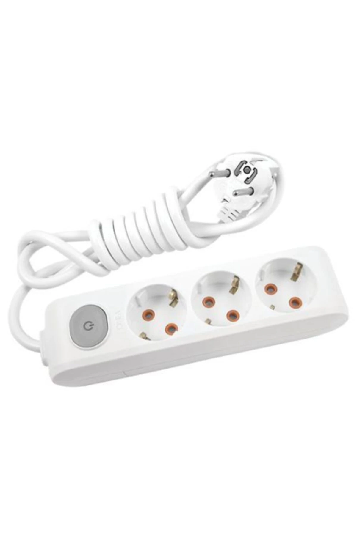 Multi-let Üçlü Priz Anahtarlı Topraklı Çocuk Korumalı 3 Metre