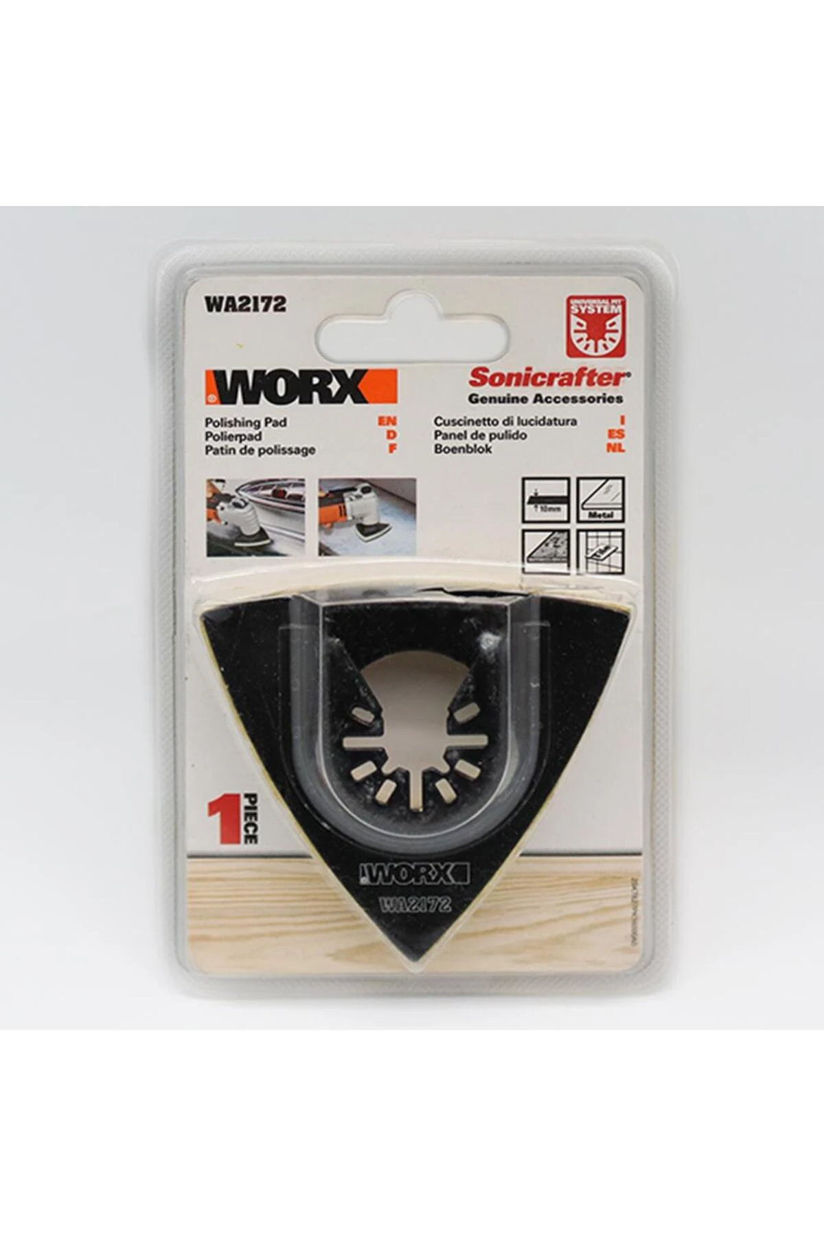 WA2172 Çok Amaçlı Raspalama Makinası İçin 75x75mm Universal Parlatma Keçesi