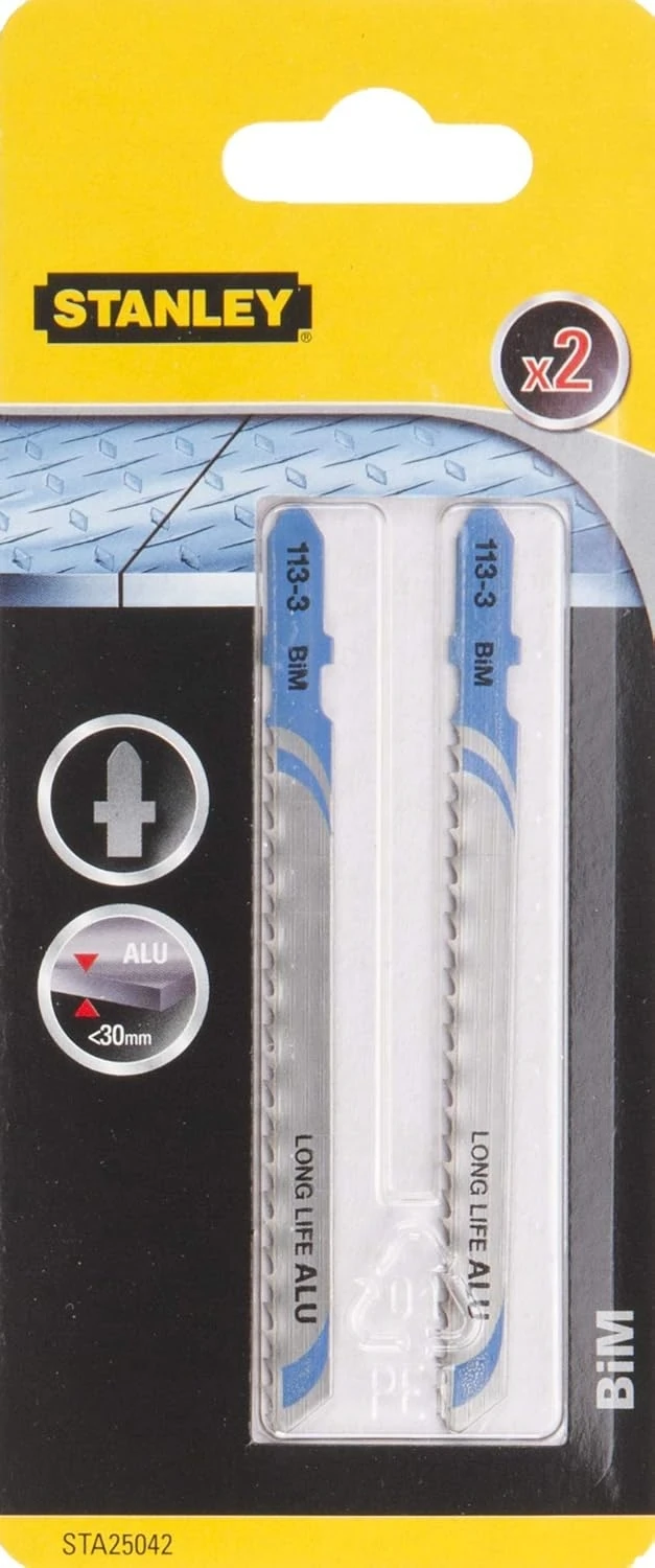 STA25042 Dekupaj Testere, Metalik, 2 Adet