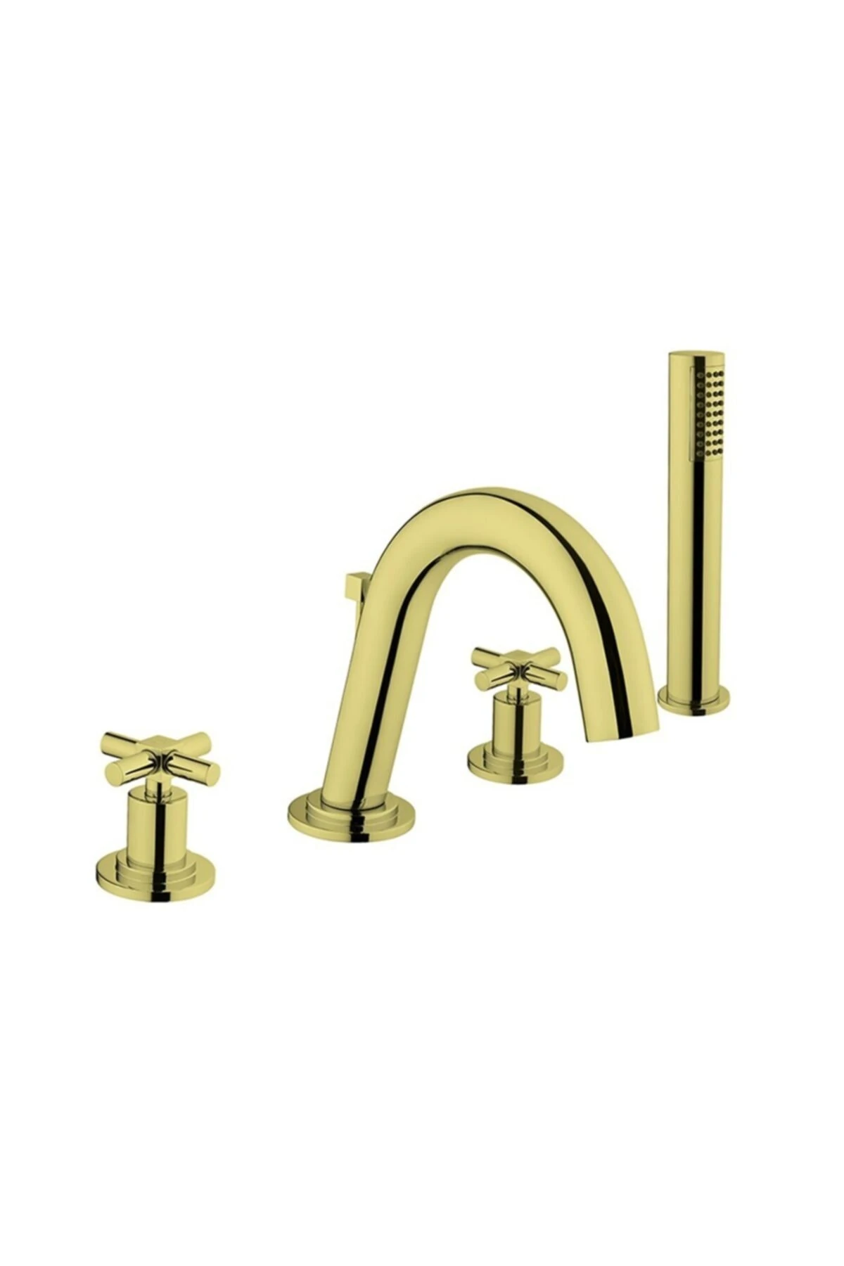 A4093523 Juno Küvet Bataryası 4 Delikli Altın