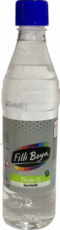 Sentetik Kokusuz Tiner-D 0.5 lt