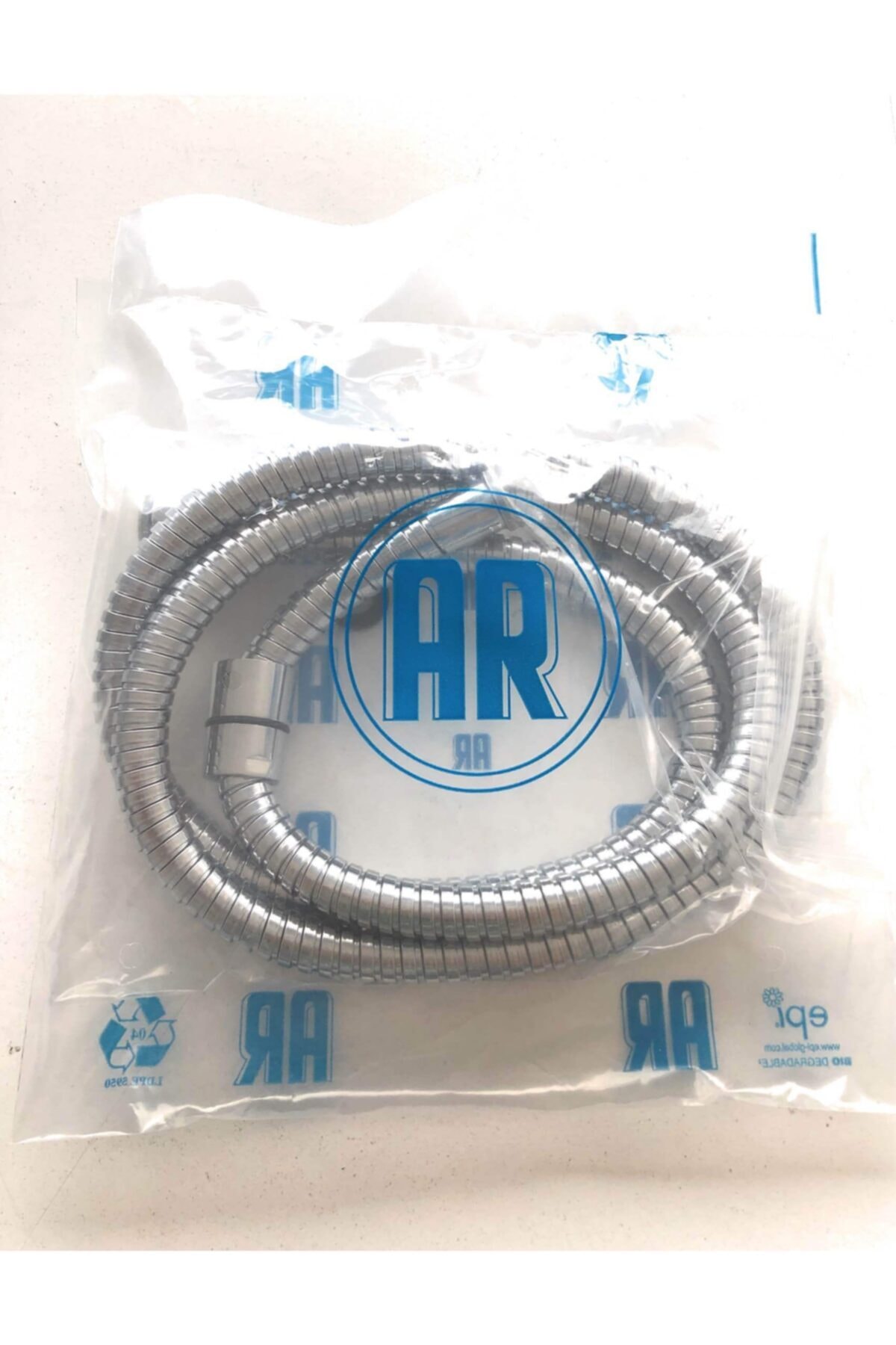 Ar 150cm Paslanmaz Duş Hortumu Fleks Spiral