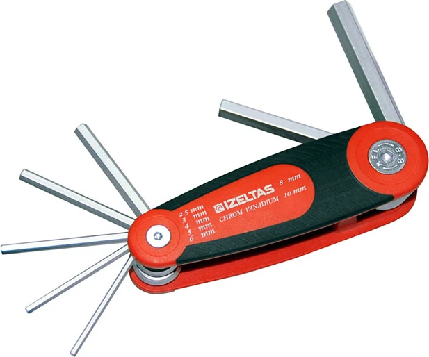 Izeltaş Kaset Allen Anahtar Takımı (7 Parça)