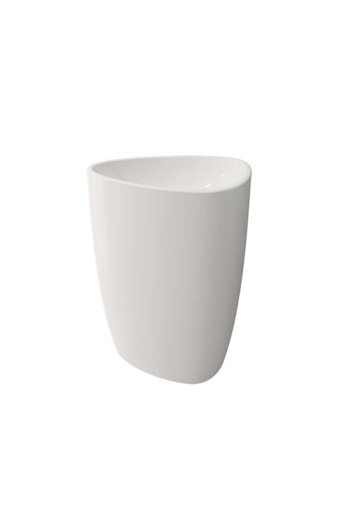 Etna 58 Cm Monoblok Lavabo Parlak Beyaz