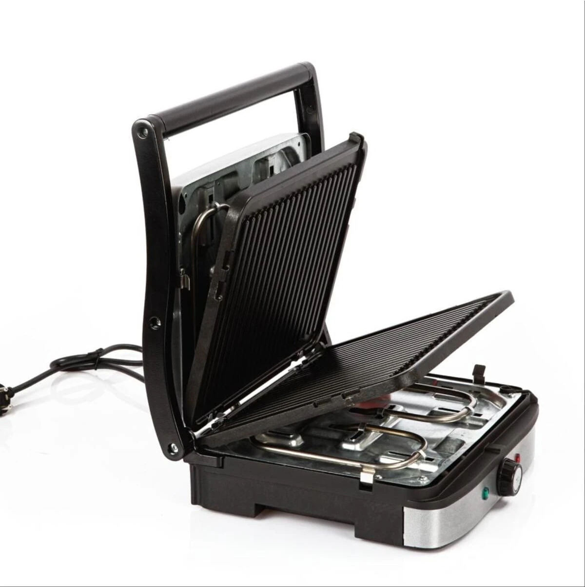 Paslanmaz Çelik Tost ve Izgara Makinesi, Şık ve Fonksiyonel Tasarım