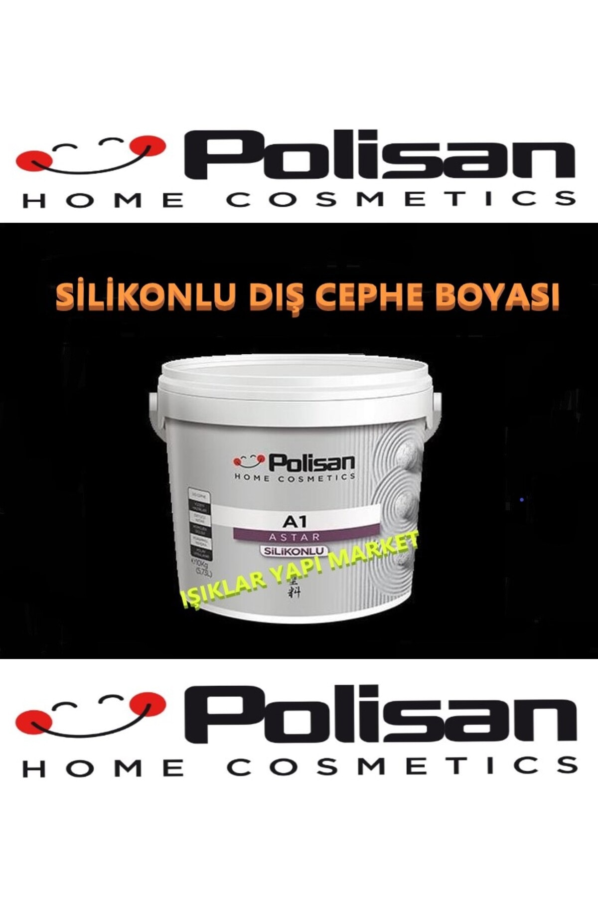Silikonlu A1-dış Cephe Boyası-15litre(20KG.)-cd-beyaz