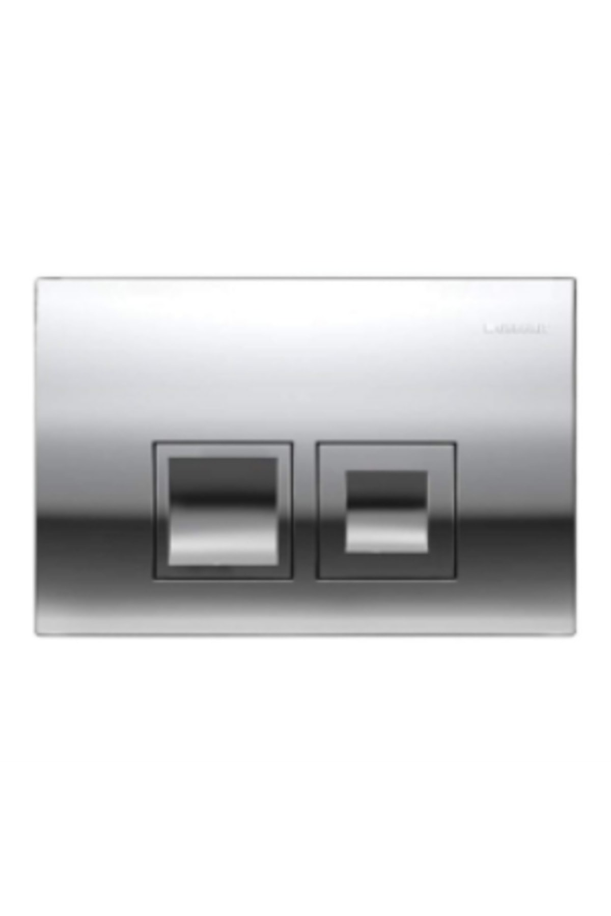 Delta35 115.135.21.5 Kumanda Paneli Çift Basmalı - Parlak Krom