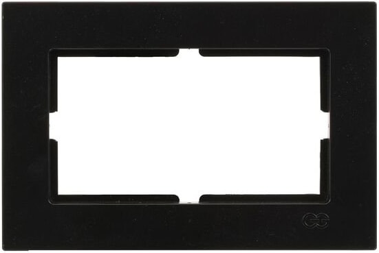 Eqona M. Siyah Ikili Priz Çerçeve 01403400000178