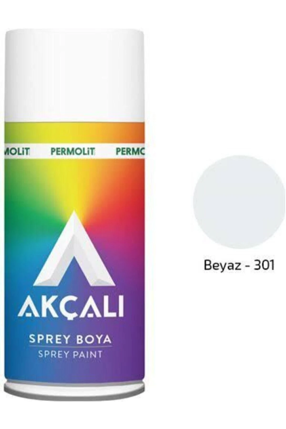 Akrilik Parlak Beyaz Sprey