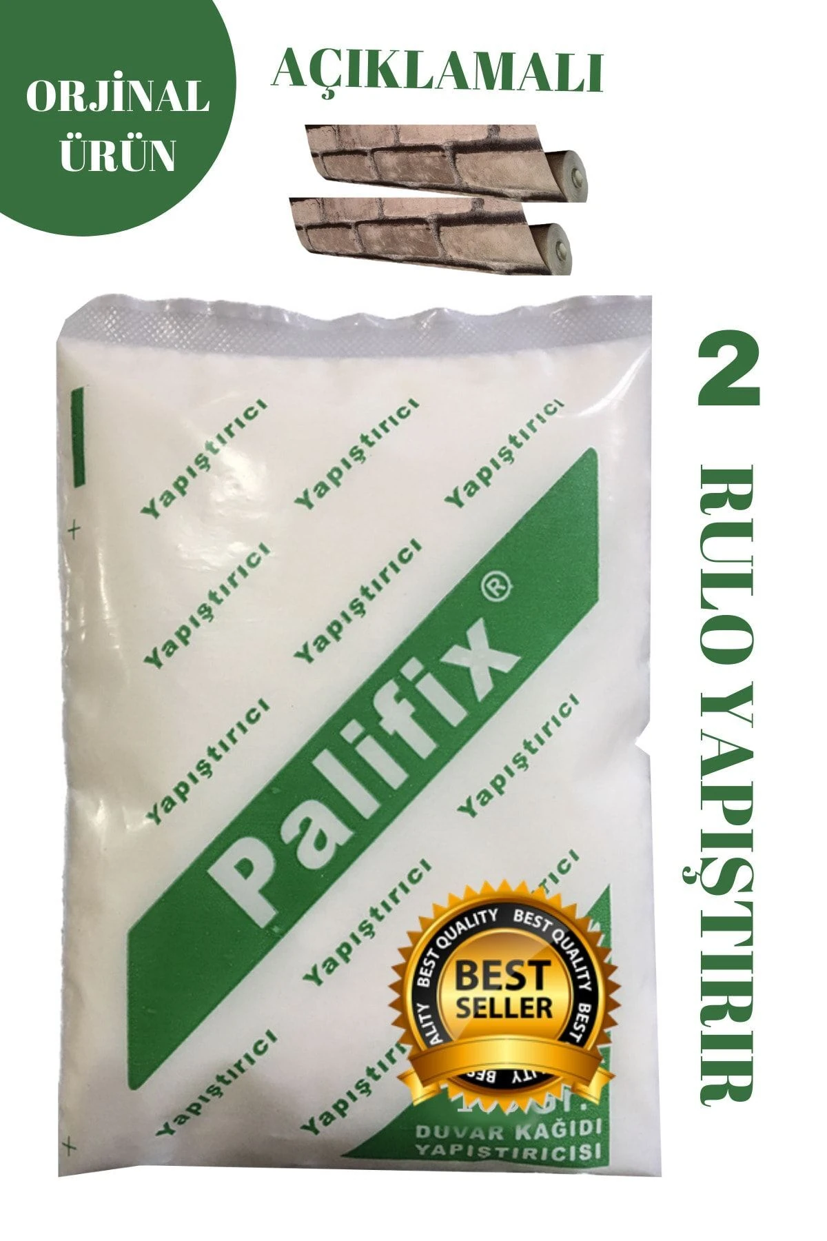 A Kalitee Topaklanma Yapmayan Açıklamalı Duvar Kağıdı Tutkalı Bordür Afiş Poster Yapıştırıcısı 60 gr