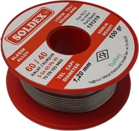 100 gr 1.2mm 60/40 Lehim Teli